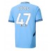 Maillot de foot Manchester City Phil Foden #47 Domicile vêtements 2024-25 Manches Courtes